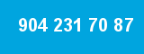 904 231 70 87